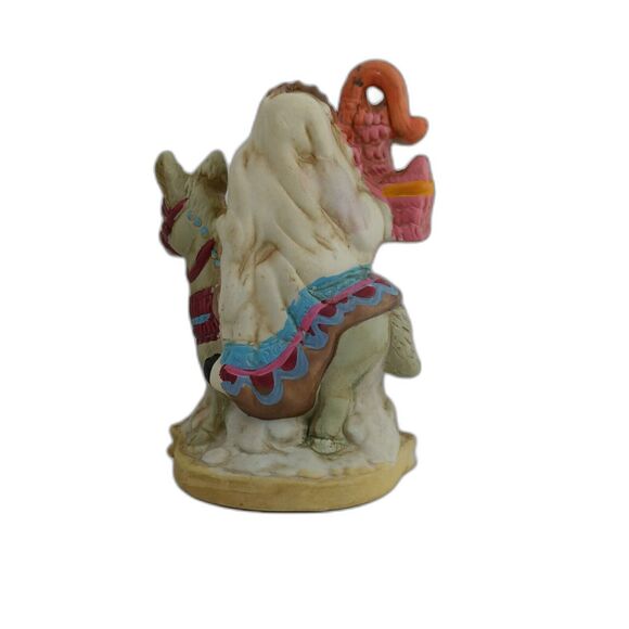Santa’s of the Nations Hand Painted Porcelain Figurine Mexico 1991 Christmas - Picture 4 of 8